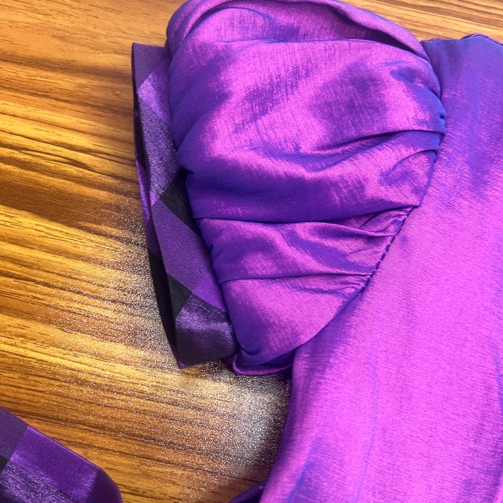 Elegant Kids Formal Dress in Purple and Black - Picture 3 of 9